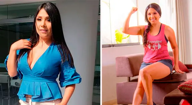 Tula Rodríguez realiza ejercicios junto a su hija. Tula Rodríguez realiza ejercicios junto a su hija.