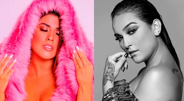 Yahaira Plasencia y Daniela Darcourt juntas en concierto. Yahaira Plasencia y Daniela Darcourt juntas en concierto.