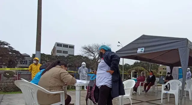 A las personas también se les están haciendo pruebas para descartar la presencia del COVID-19 en su organismo. (Foto: Vanessa Trebejo/URPI-GLR). A las personas también se les están haciendo pruebas para descartar la presencia del COVID-19 en su organismo. (Foto: Vanessa Trebejo/URPI-GLR).