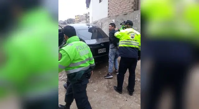 Sujetos fueron trasladados a la comisaría Sujetos fueron trasladados a la comisaría