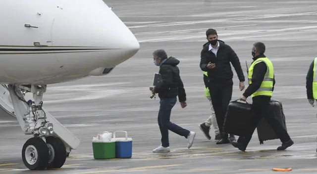 Jorge Messi deja Rosario, Argentina | Foto: Twitter Olé