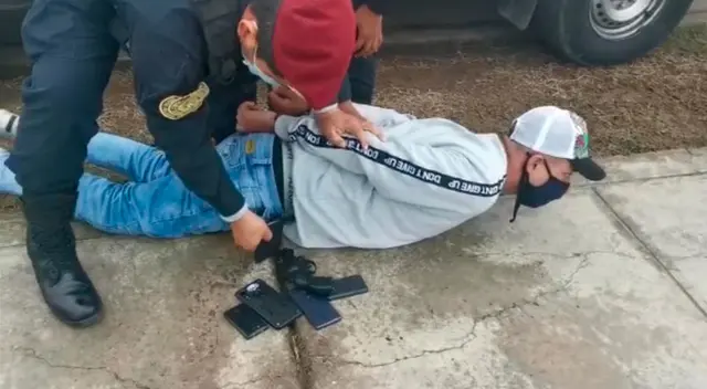 Sujetos asaltaron a pasajeros de bus. Sujetos asaltaron a pasajeros de bus.