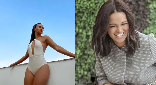 Samuel Suárez le pide a Angie Arizaga que no se peleé con Irvin Vera.