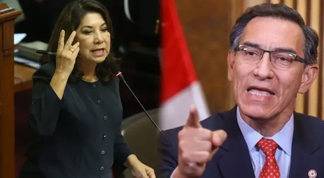 Martha Chávez niega ser racista y responde al mandatario Martín Vizcarra.