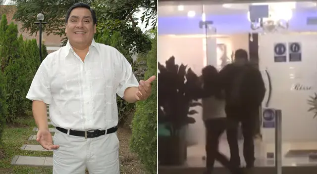 Javier Yaipén es captado saliendo de hotel con mujer que no es su esposa.