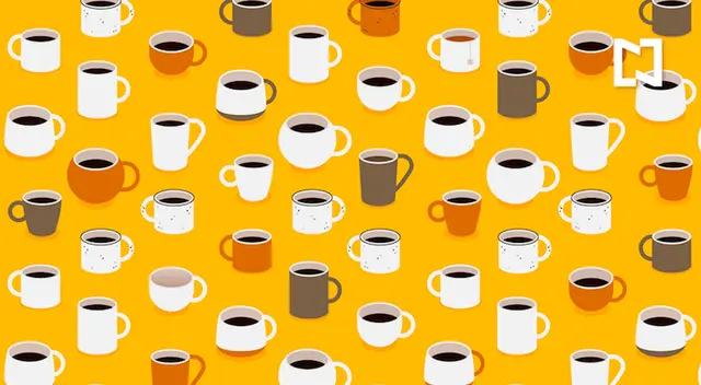 Encuentra todas las tazas rotas, vacías y llenas de té Encuentra todas las tazas rotas, vacías y llenas de té