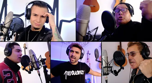 Se unieron para dar un mensaje de fe.