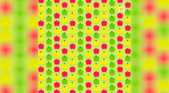 Encuentra las tres manzanas con gusanos. Encuentra las tres manzanas con gusanos.