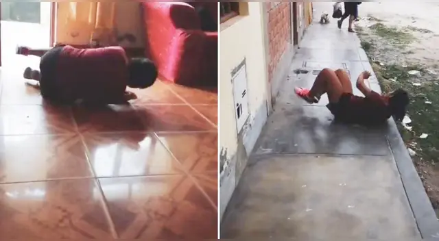 La escena causó la risa de miles en las redes sociales.