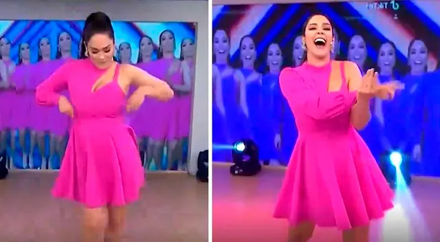 Karen Schwarz se mostró muy feliz de regresar a la pantalla chica, luego de 6 meses de estar ausente en Latina.