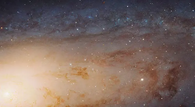 La galaxia de Andrómeda (M31) La galaxia de Andrómeda (M31)