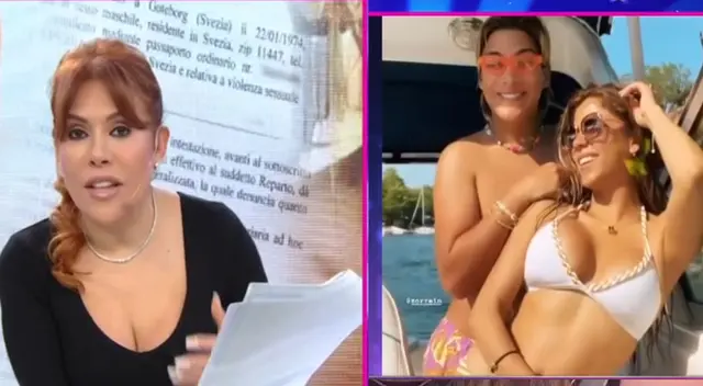 Magaly Medina tradujo la denuncia contra Zorro Zupe. Magaly Medina tradujo la denuncia contra Zorro Zupe.