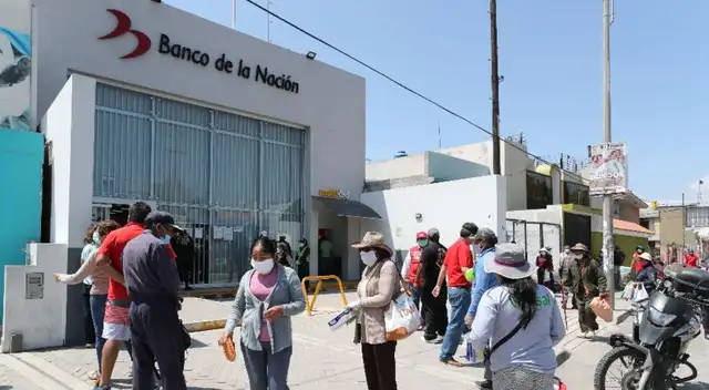 El bono independiente de 760 soles será cobrado solo en el Banco de la Nación.