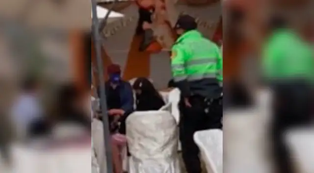 Dentro del establecimiento se hallaron varias cajas de cerveza.