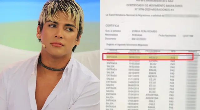 Ricardo Zuñiga Peña, más conocido como el Zorro Zupe, habría entrado al Perú el 28 de agosto, según movimientos migratorios. Ricardo Zuñiga Peña, más conocido como el Zorro Zupe, habría entrado al Perú el 28 de agosto, según movimientos migratorios.