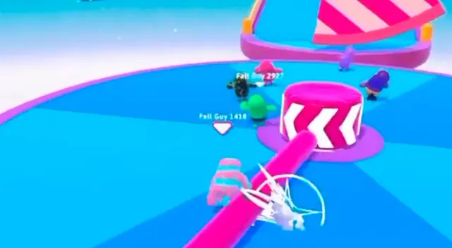 Gamer descubre una sencilla táctica para ganar una carrera en Fall Guys Gamer descubre una sencilla táctica para ganar una carrera en Fall Guys