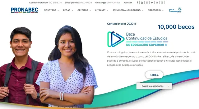 Pronabec beca continuidad de estudios 2020 link consulta cuáles son los requisitos y cómo postular Pronabec beca continuidad de estudios 2020 link consulta cuáles son los requisitos y cómo postular