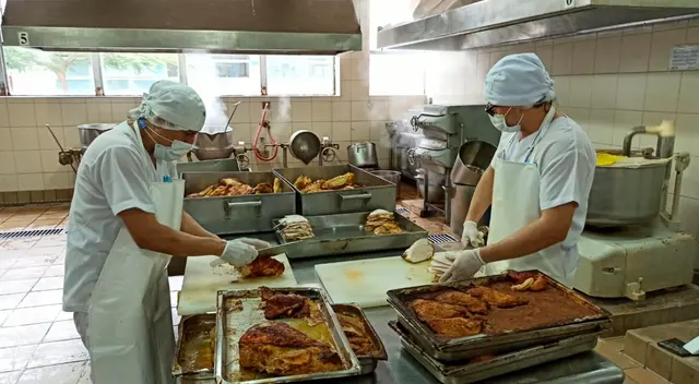 Hospital de EsSalud brinda dietas alimenticias a pacientes de pediatría.