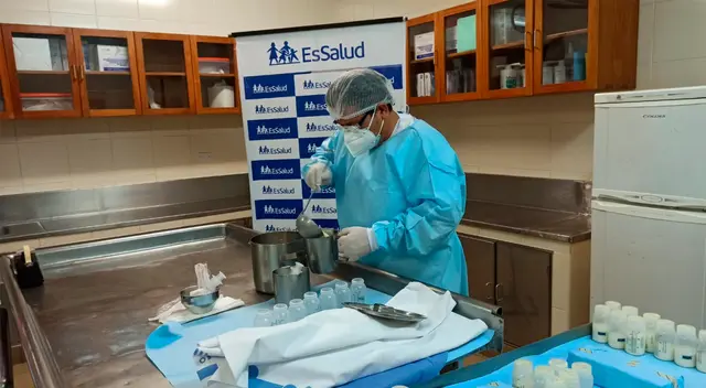 Hospital de EsSalud brinda dietas alimenticias a pacientes de pediatría.