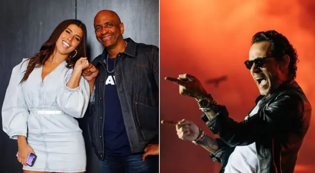 Sergio George sorprendió al subir una fotografía junto a Marc Anthony en Instagram pidiendo recomendaciones para un dueto salsero.