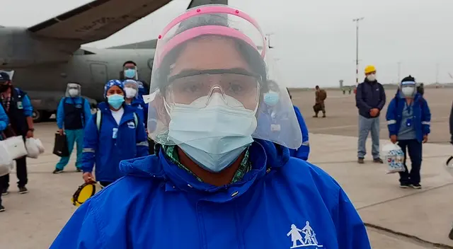 Personal hospitalario llevó ayuda a pobladores en el Vraem.