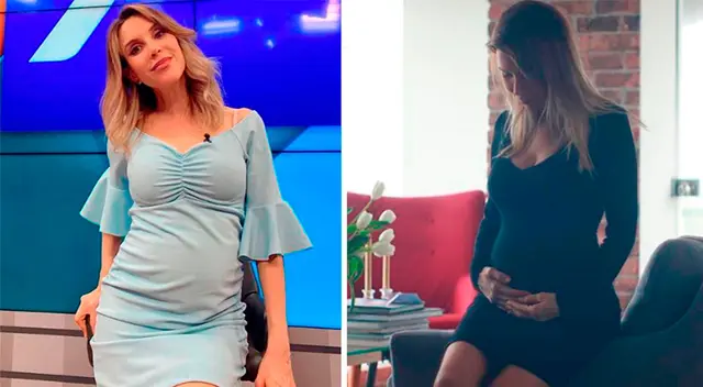 Juliana Oxenford cuenta los días para tener a su bebé.