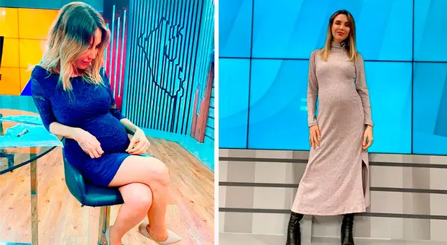 Juliana Oxenford cuenta los días para tener a su bebé.