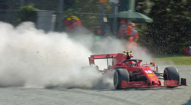 Leclerc quedó antepenúltimo. Leclerc quedó antepenúltimo.