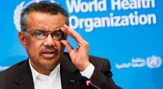 Director de la OMS, Tedros Adhanom Ghebreyesus. Director de la OMS, Tedros Adhanom Ghebreyesus.