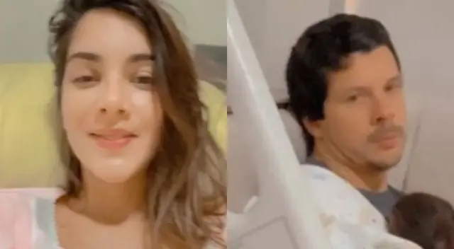 Korina Rivadeneira se mostró emocionada al contar que su hija Lara se portó muy bien en su primera noche. Korina Rivadeneira se mostró emocionada al contar que su hija Lara se portó muy bien en su primera noche.