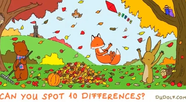 ¿Puedes encontrar las diez diferencias en el menor tiempo posible?