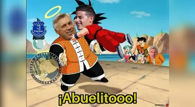 Lluvia de memes por pase de James al Everton [FOTOS]