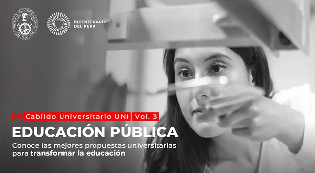 “Aportes desde la ciencia, la ingeniería y la arquitectura a la calidad de la educación pública en el Perú”, es la temática del Cabildo Universitario UNI volumen 3. “Aportes desde la ciencia, la ingeniería y la arquitectura a la calidad de la educación pública en el Perú”, es la temática del Cabildo Universitario UNI volumen 3.