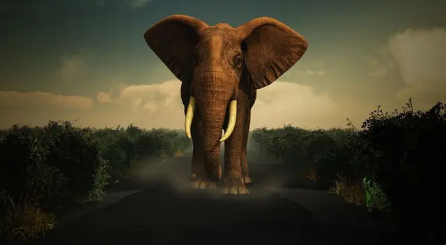 Reta a tus amigos en este desafío visual a encontrar un corazón escondido entre la manada de elefantes de colores.