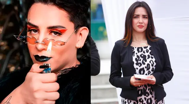 Rosángela Espinoza le respondió al tiktoker Kunno, quien se mostró incómodo por parodia que ella le hizo.