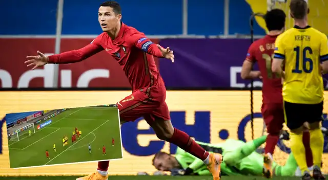 Cristiano Ronaldo es figura de la selección de Portugal.