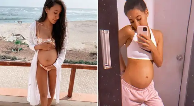 Samahara Lobatón subió tierno video de su pancita.