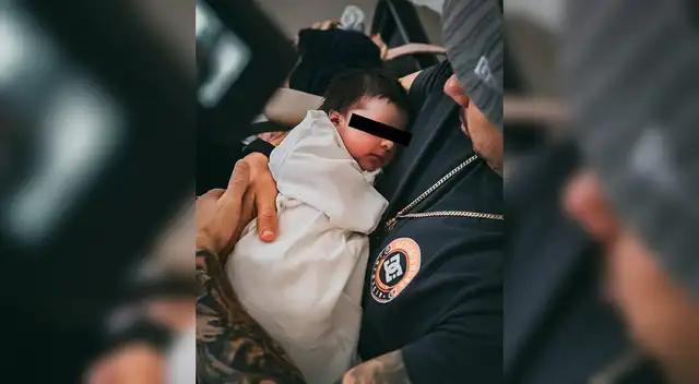 Mario Hart se muestra como un papá chocho.