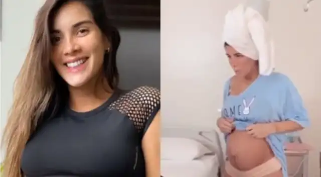 La modelo Korina Rivadeneira y su esposo Mario Hart se convirtieron en padres por primera vez el último domingo, y viven su mejor momento.
