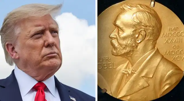 El presidente Trump fue nominado en el 2016 y 2018 para el premio Nobel de la Paz.