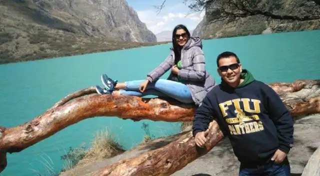Esposo de Rocío Miranda molesto por amenazas de seleccionado peruano.