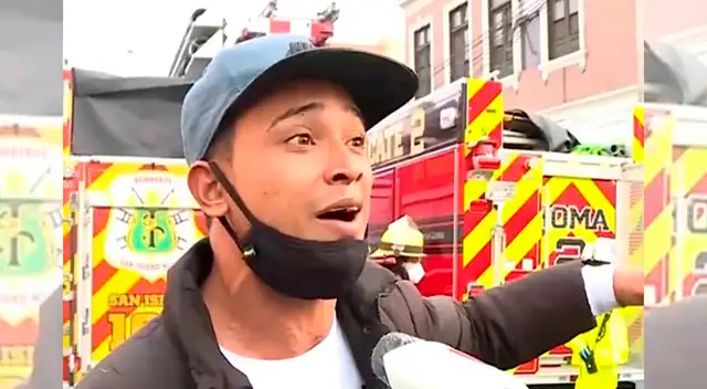 Hombre que rescata a personas en derrumbe se quedó sin trabajo.