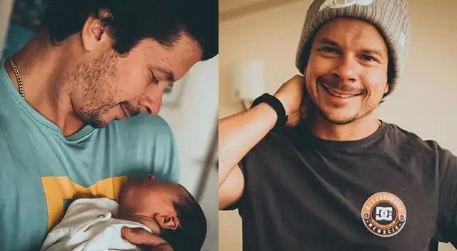 Mario Hart se muestra como un papá chocho.
