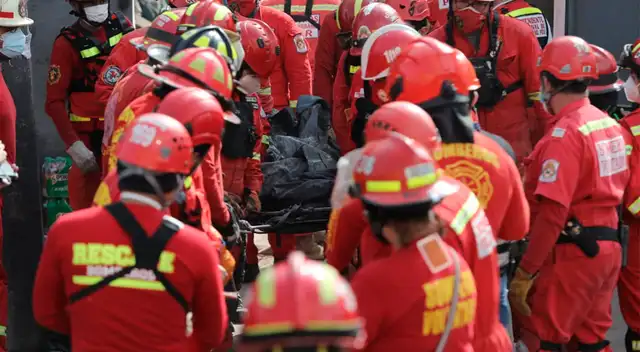 Bomberos hallan el cuerpo sin vida del albañil