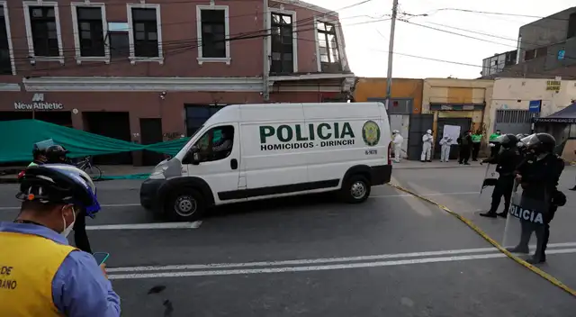 Cuerpo fue trasladado hasta la Morgue Central de Lima.