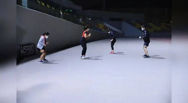 Selección de Hockey entrenó de forma presencial en Videna Selección de Hockey entrenó de forma presencial en Videna