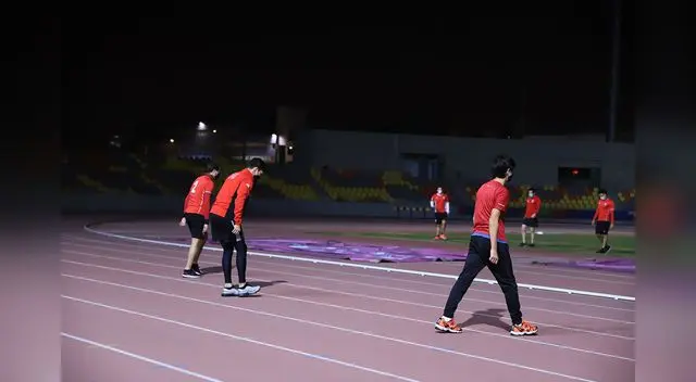 Selección de Hockey entrenó de forma presencial en Videna Selección de Hockey entrenó de forma presencial en Videna