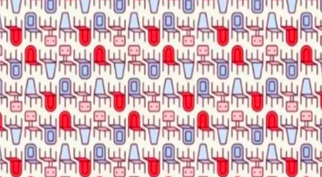 ¿Puedes ver la silla de tres patas? ¿Puedes ver la silla de tres patas?