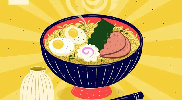 Reto visual: encuentra las 9 diferencias entre los ramen. Reto visual: encuentra las 9 diferencias entre los ramen.