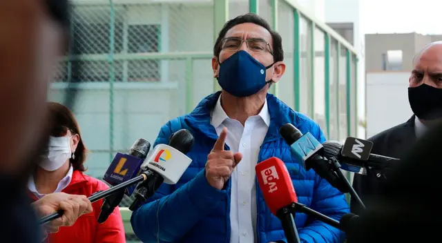 Martín Vizcarra visitó la universidad Cayetando Heredia.